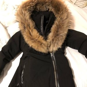 Rudsak size small new fur parka (real fur)